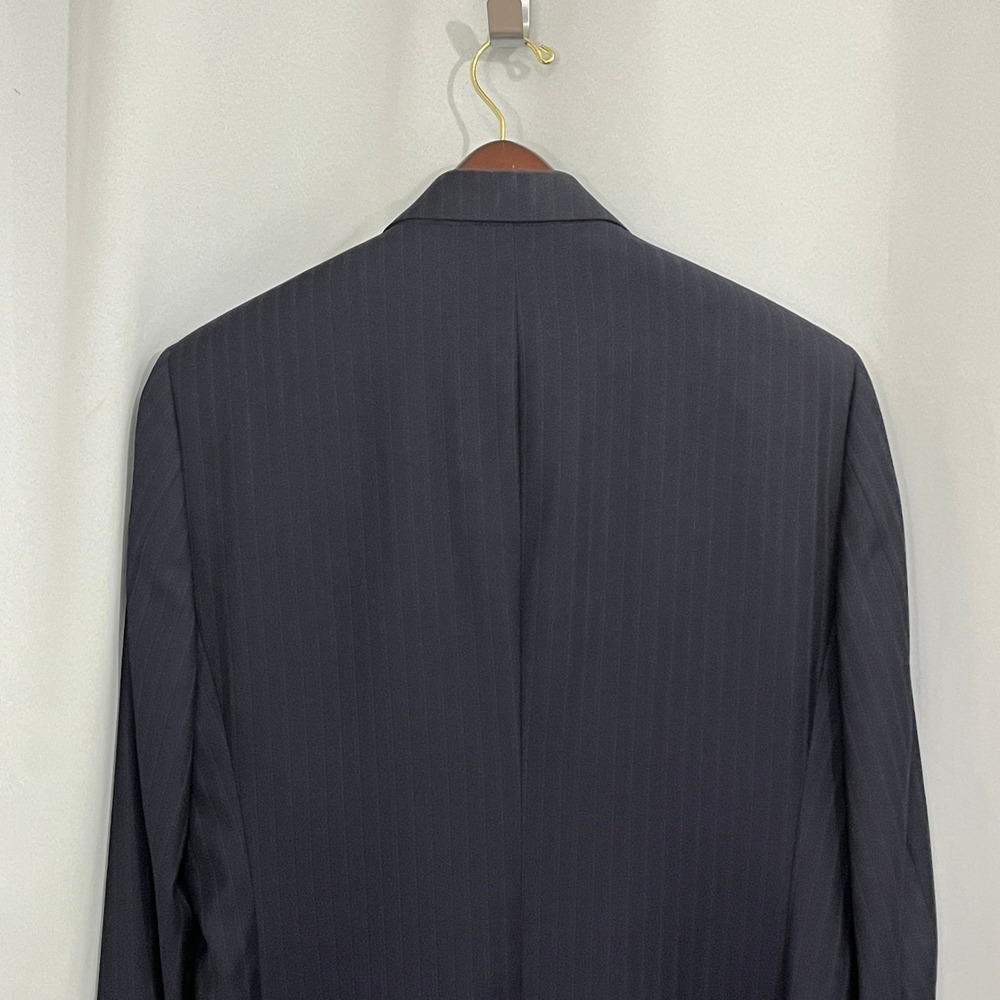 Brooks Brothers 1818 Madison 41R Vitale Barberis Canonico Navy Pinstripe Blazer - Picture 12 of 12